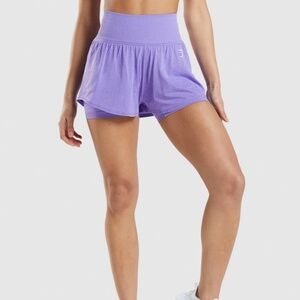 Gymshark Vital 0 2-in-1 Shorts Sz XXL 

Bright Purple Marl